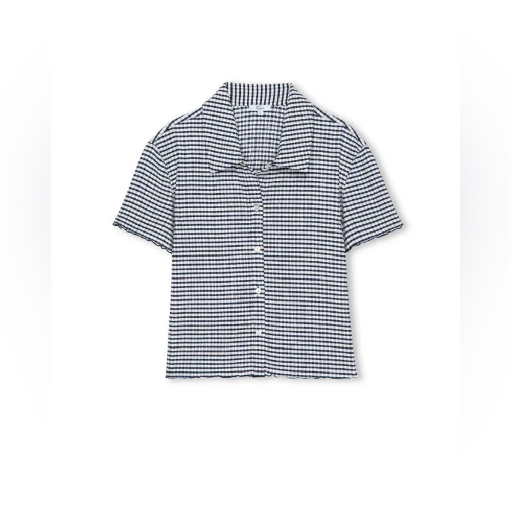 NWT Rails Limon Stripe Gingham Shirt - Picture 5 of 10